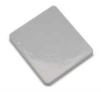 Blindplate for uttakssentral