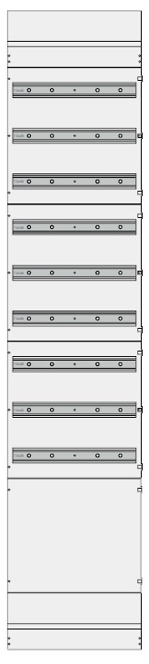 Centech basis innredning 450 9 rader