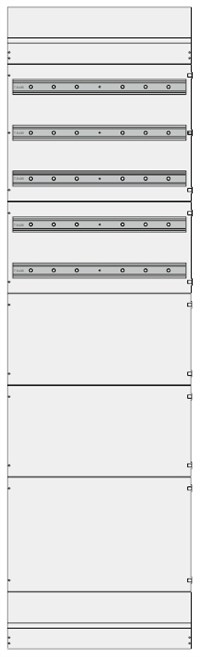 Centech basis innredning 600 5 rader