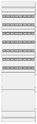 Centech basis innredning 600 7 rader