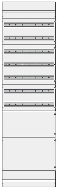 Centech basis innredning 600 7 rader