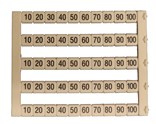 Rekkeklemme merking dy5 vertikal (10-20-30..-100) 500pk