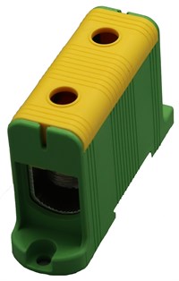 Kobl.klemme Al/Cu 150mm² enkel gul/grønn