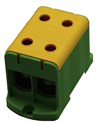 Kobl.klemme Al/Cu 150mm² dobbel gul/grønn