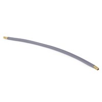 Lask enkelisolert 10mm² 40cm grå