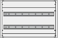 Utgått Underfordeling innendørs uten målerfelt IP66 lakkert stål 58 mod
