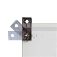 Veggskap polyester tilbehør veggfeste justerbart IP66-skap 4 stk