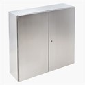 Veggskap syrefast IP55 m/dobbel dør 1000 x 1000 x 300