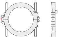 Sumtrafo typeB 210mm CTB-1/210 rund