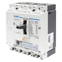 Eff.bryter NM8N-250S 250A 4P EN 4D 50kA m/DIP-switch - Ubrutt N.