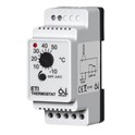 Termostat ETI 1551 DIN inkl. ledningsføler