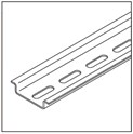 Centech din rail 35x1010x15 stål