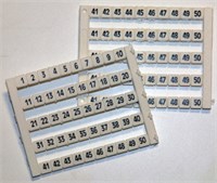 Rekkeklemme merking dy5 vertikal (4) 500pk