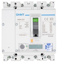 Eff.bryter NM8N-250S 32A 4P EM elektronisk 50kA m/display