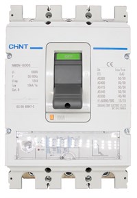 Eff.bryter NM8N-800S 800A 3P EN elektronisk 50kA m/DIP-switch
