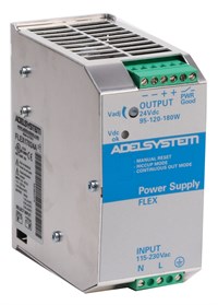 Strømforsyning 115-230Vac/24Vdc 7,5A DIN-montert