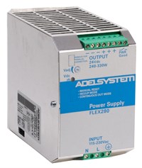 Strømforsyning 115-230Vac/24Vdc 14,0A DIN-montert