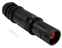 Powersyntax kabelmontert uttak 750A standard SVART
