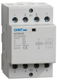 Modulærkontaktor 63A 4P-2NO/2NC 230V NCH8