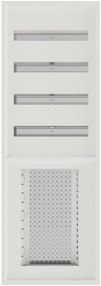 Cenikapakke dyp 4 rader m/svakstrøm 72mod B40 D10 CV054645 1x25 13x15 4x50 TN