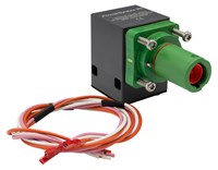 Powersyntax 90° panelmontert inntak 480A Jord GRØNN