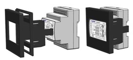 Kit for panelmontering av måler DIN 96x96