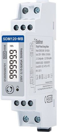 Måler 1-fase SDM120 Mbus 1Modul 45A